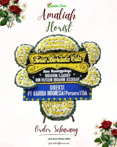 Papan Bunga Duka di Cikangkung